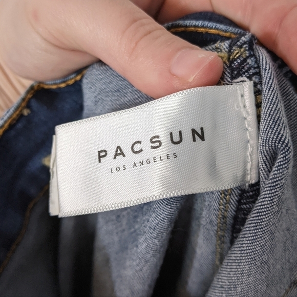 Like-New Pacsun Super Stretch Ankle Jegging in Medium Wash Women's Size 27 - Picture 9 of 9